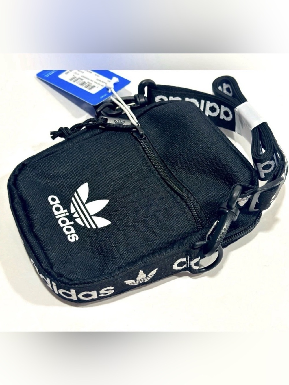 adidas Originals Black Trefoil Logo Shoulder Bag